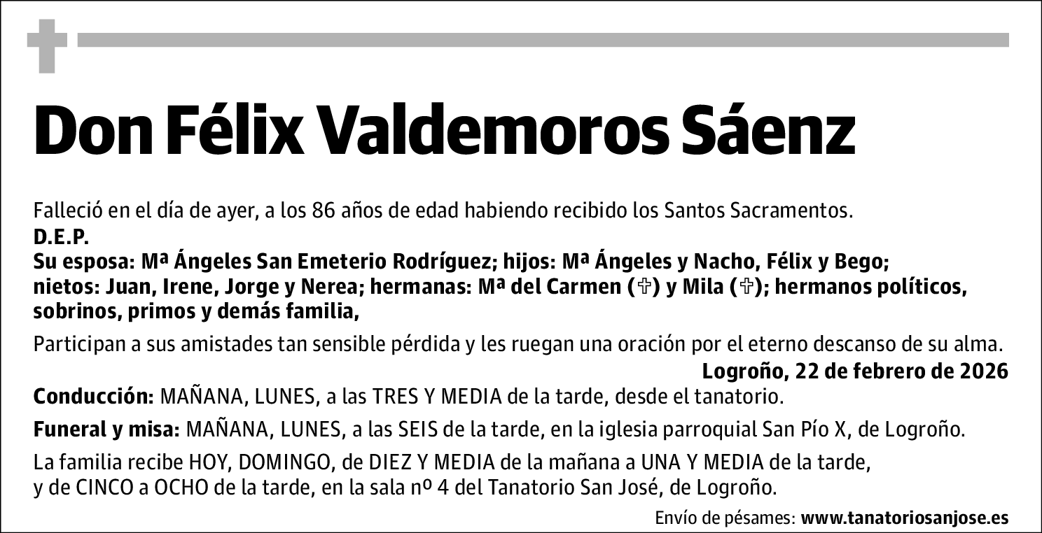 Félix Valdemoros Sáenz