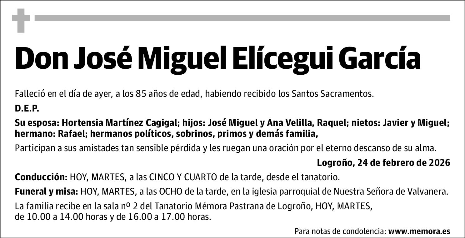 José Miguel Elícegui García