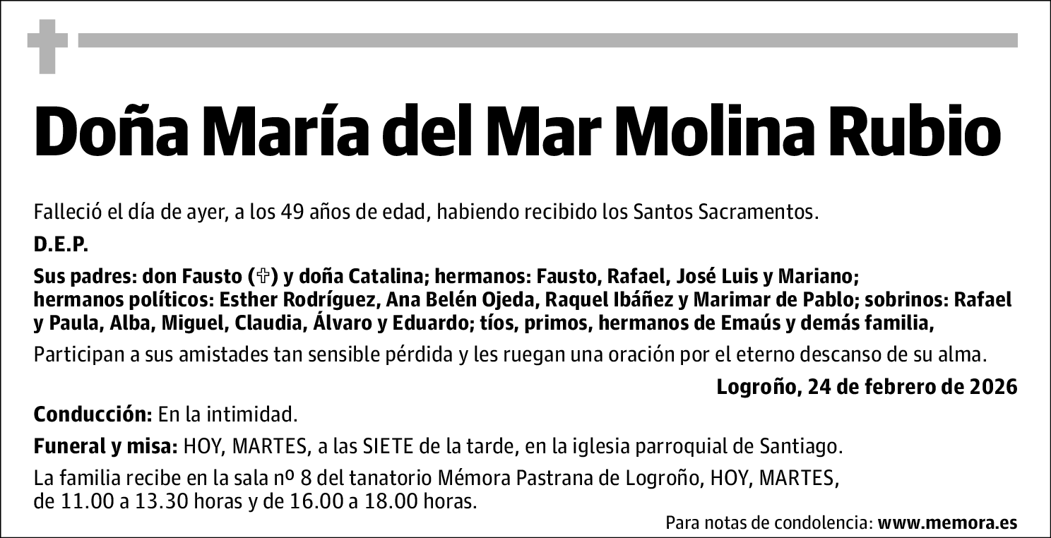 Maria del Mar Molina Rubio