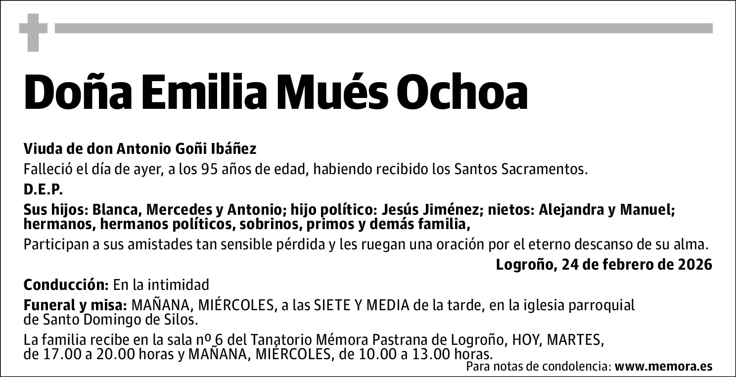 Emilia Mués Ochoa