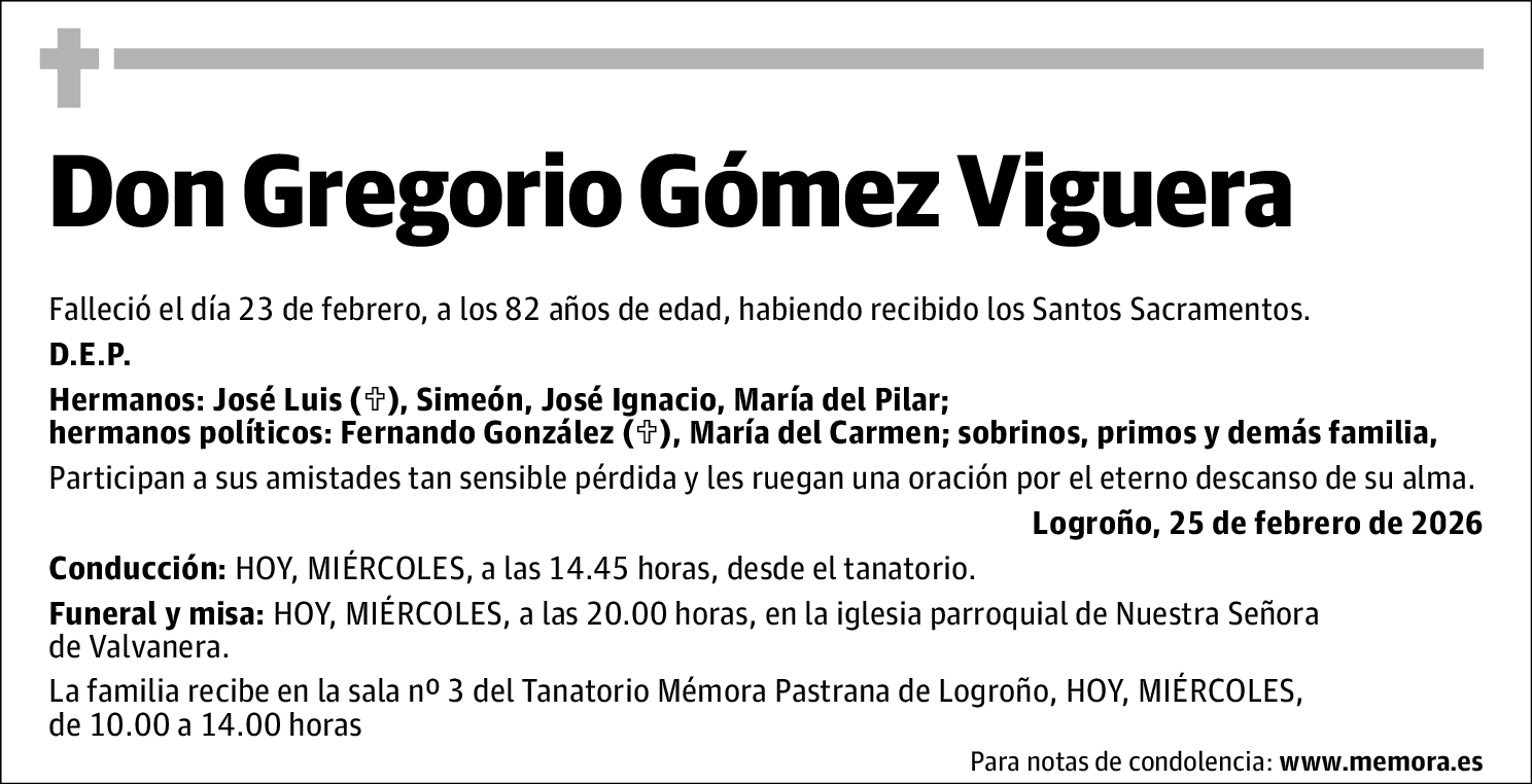 Gregorio Gomez Viguera