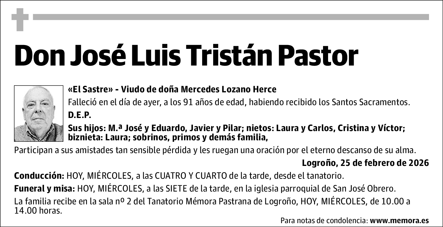 Jose Luis Tristan Pastor