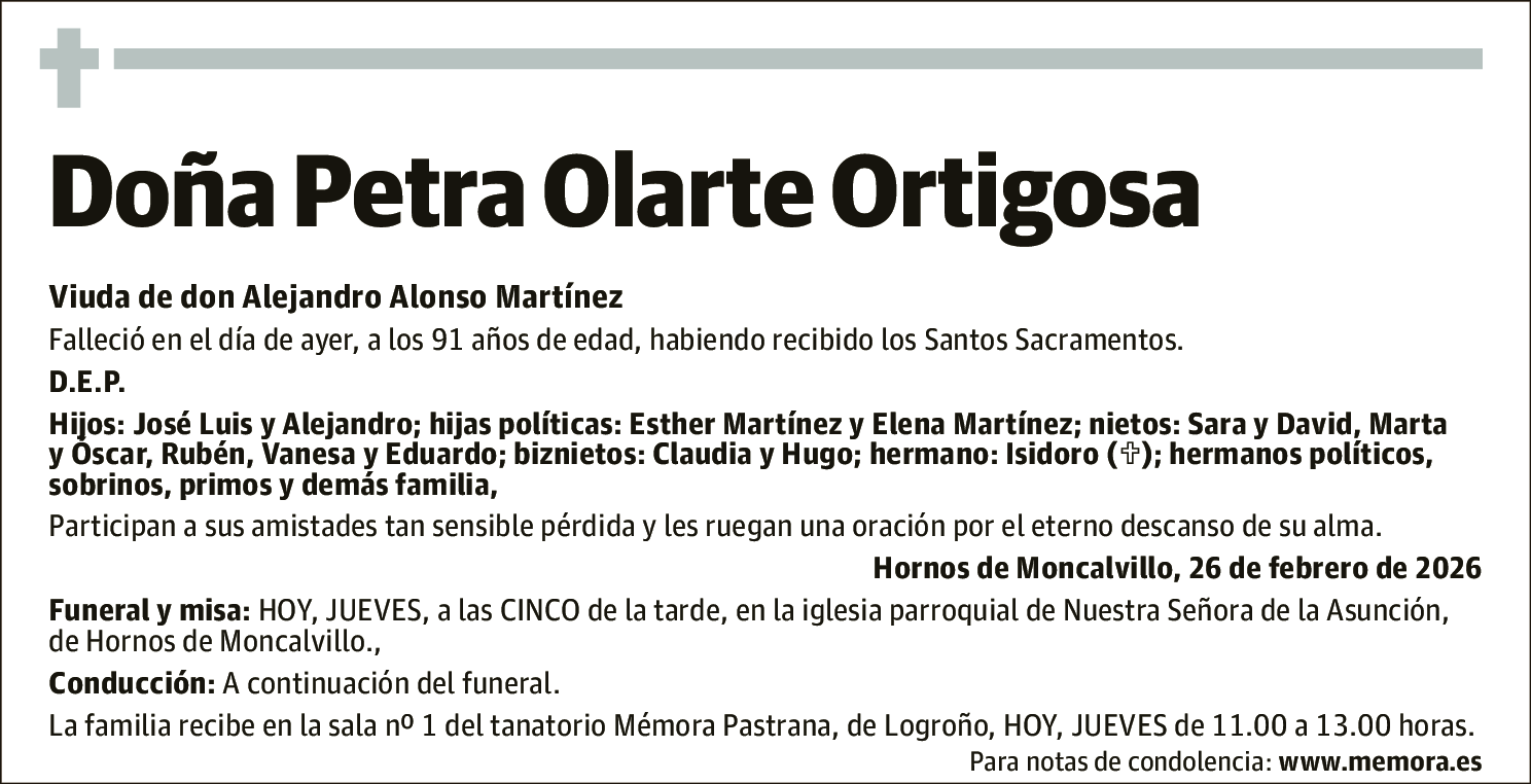 Petra Olarte Ortigosa