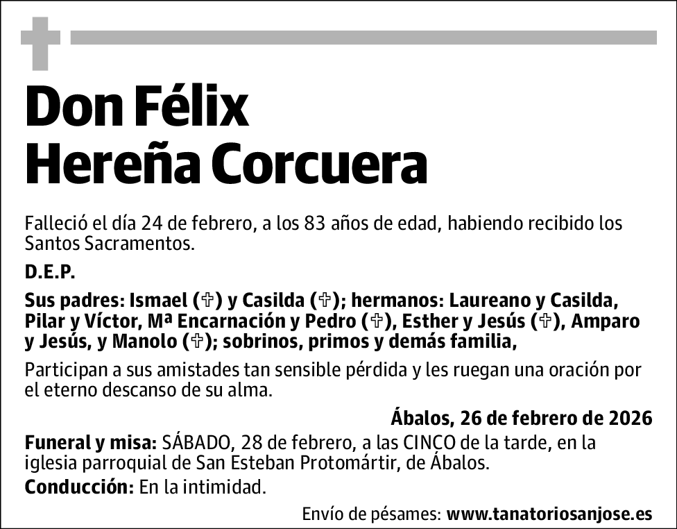 Félix Hereña Corcuera