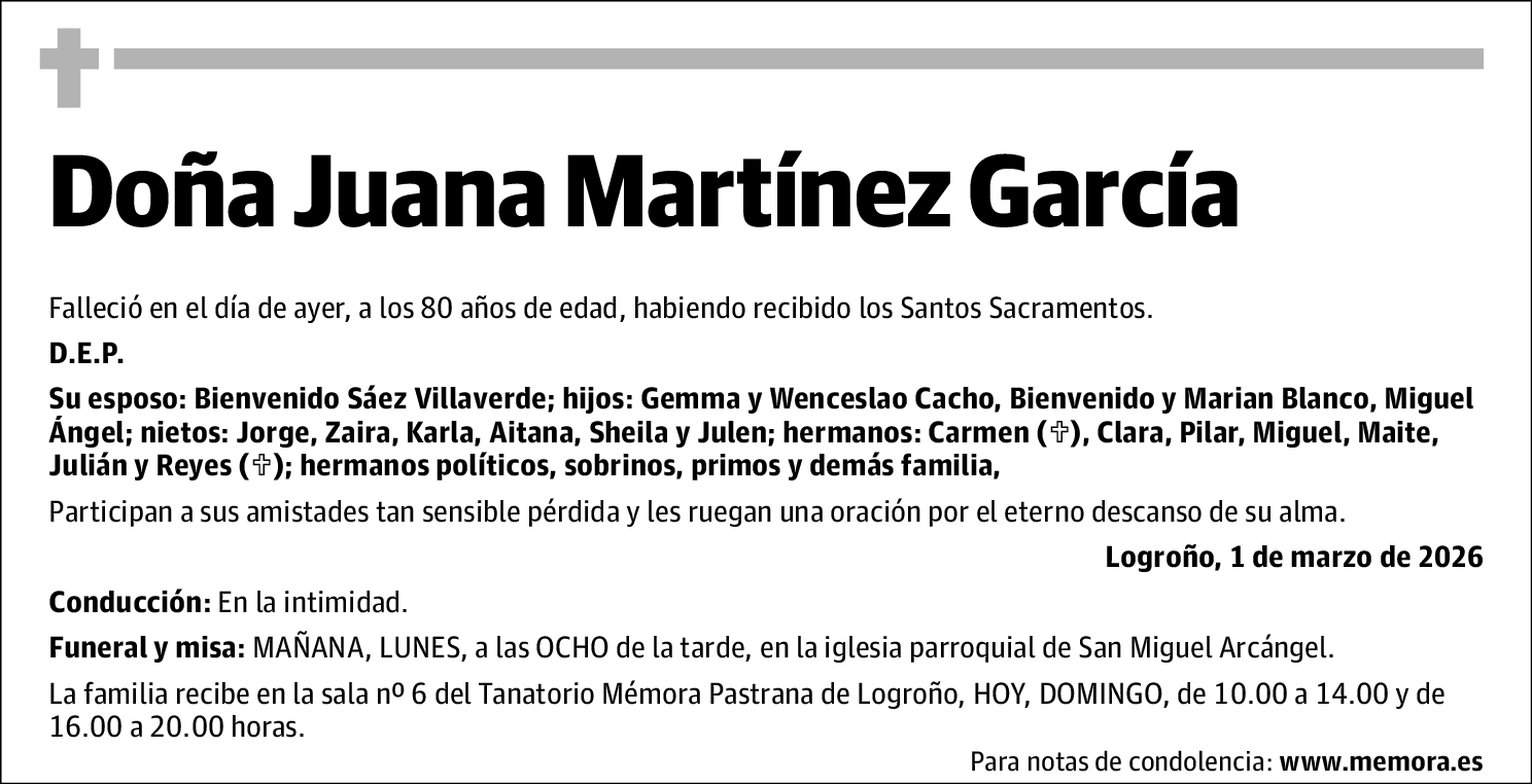 Juana Martínez García