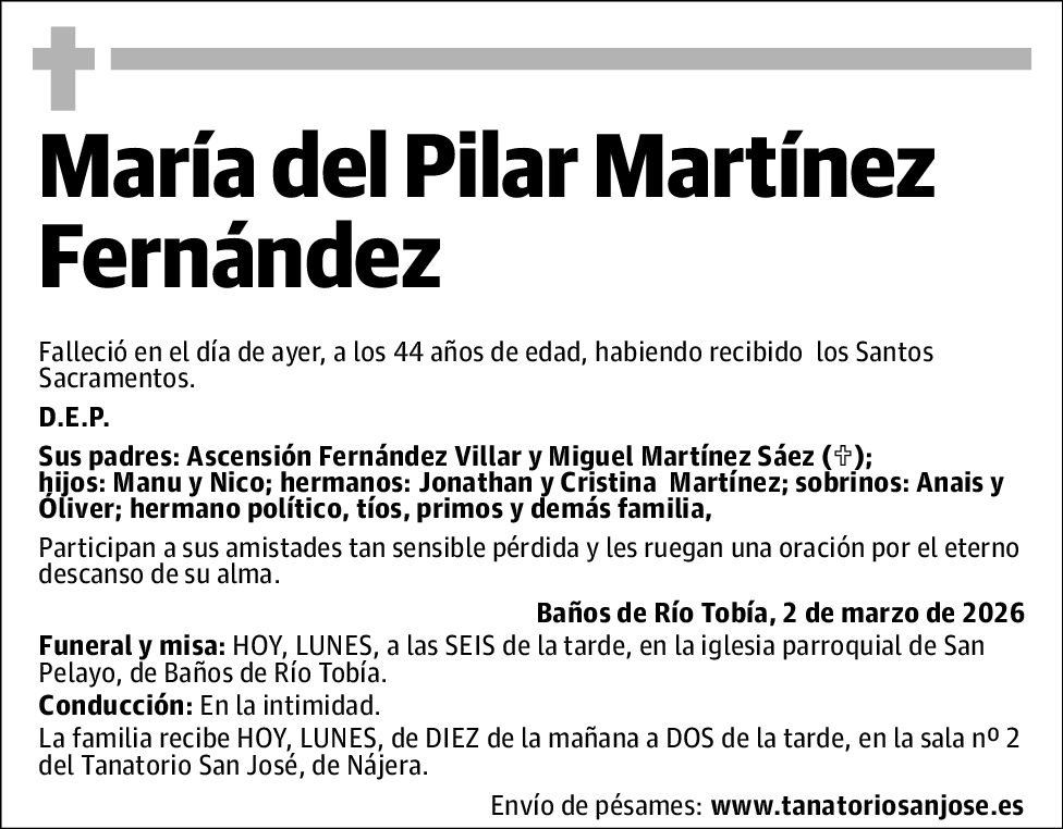 María del Pilar Martínez Fernández