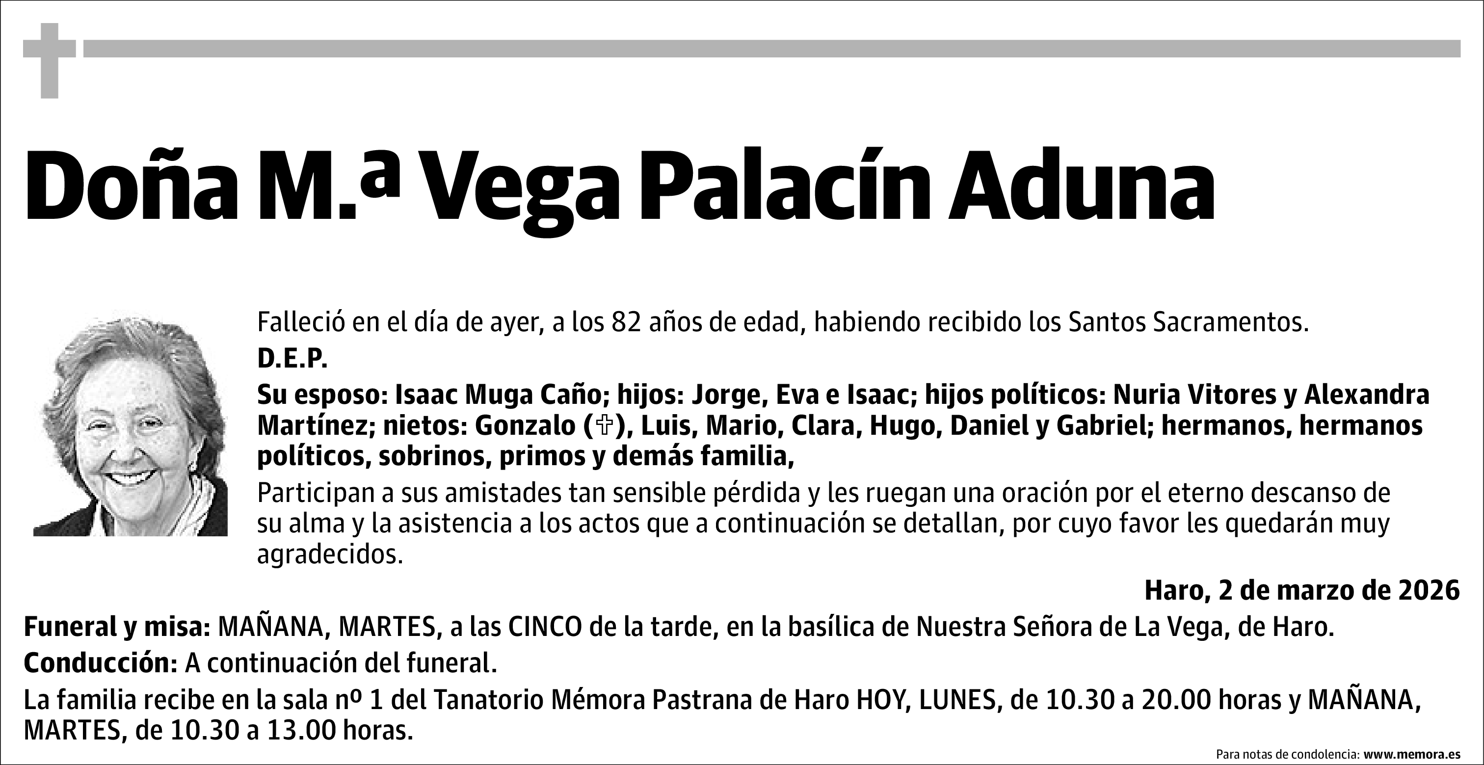 María Vega Palacín Aduna