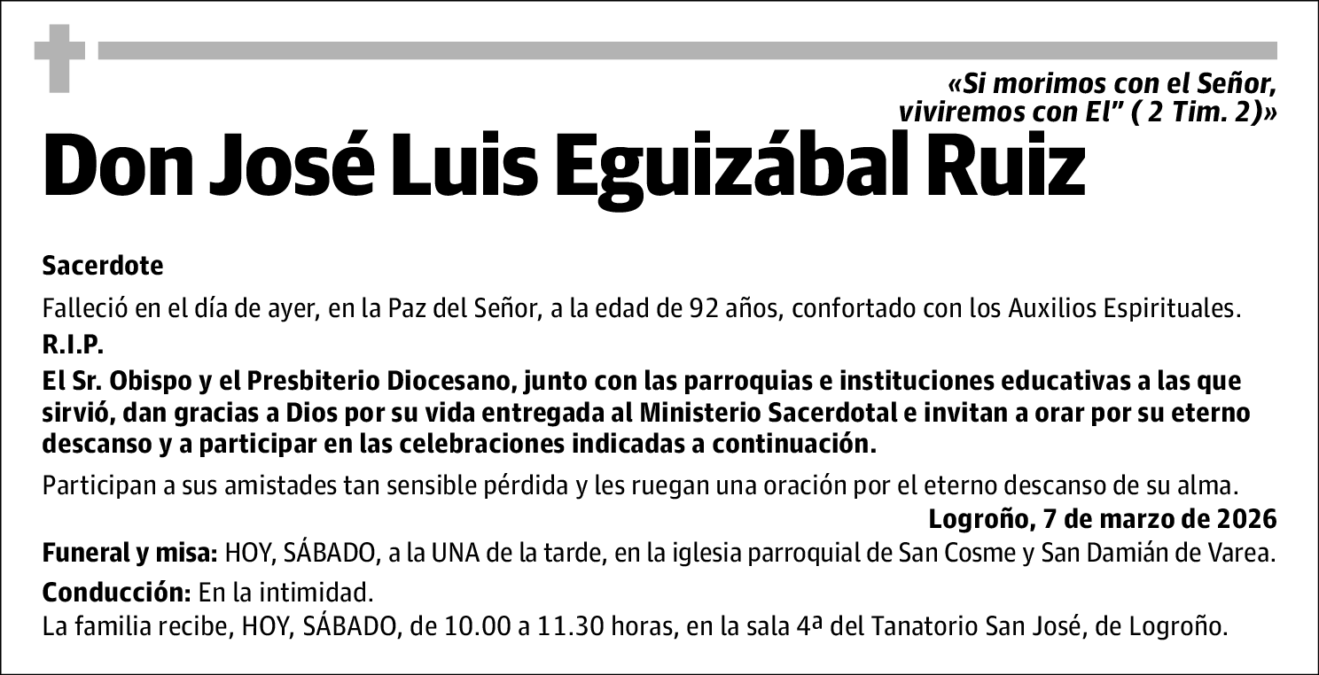 José Luis Eguizabal Ruiz