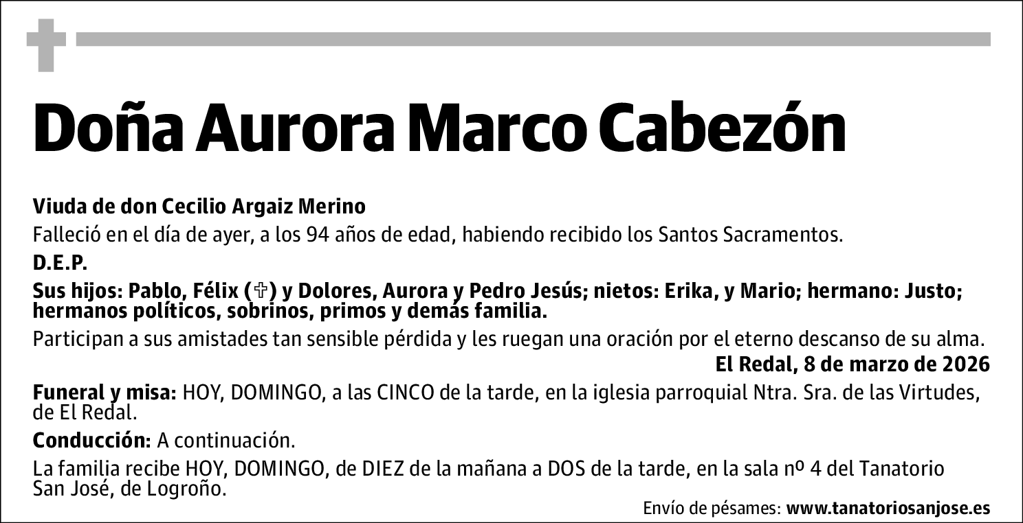 Aurora Marco Cabezón