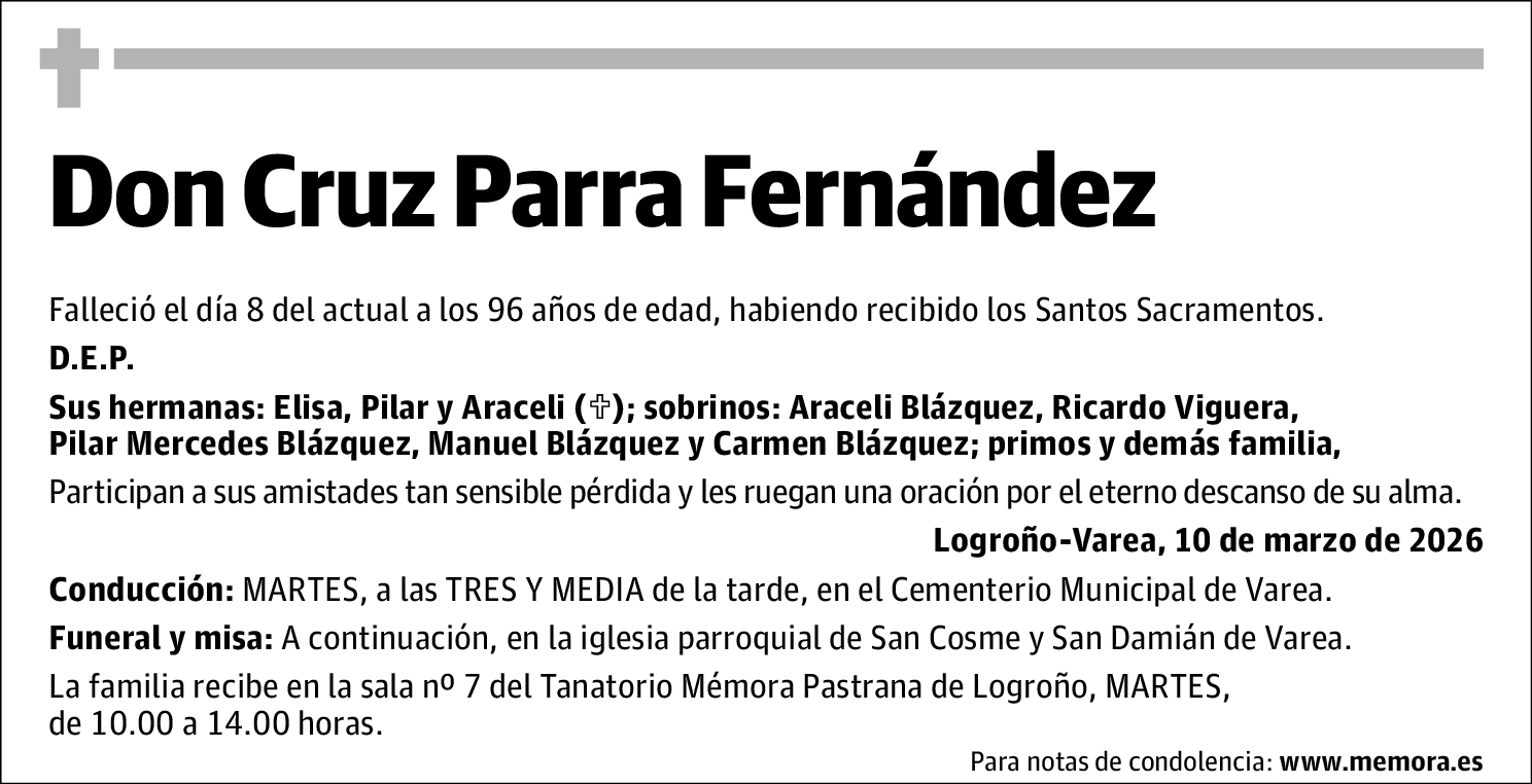 Cruz Parra Fernández