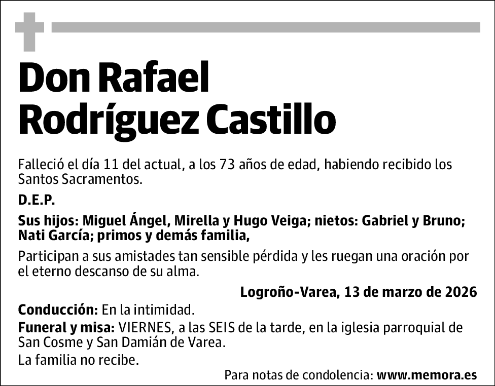 Rafael Rodríguez Castillo