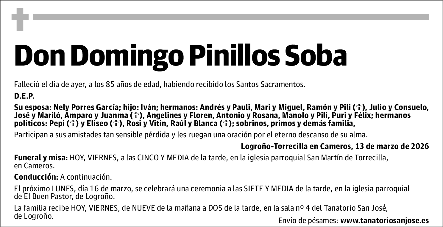 Domingo Pinillos Soba