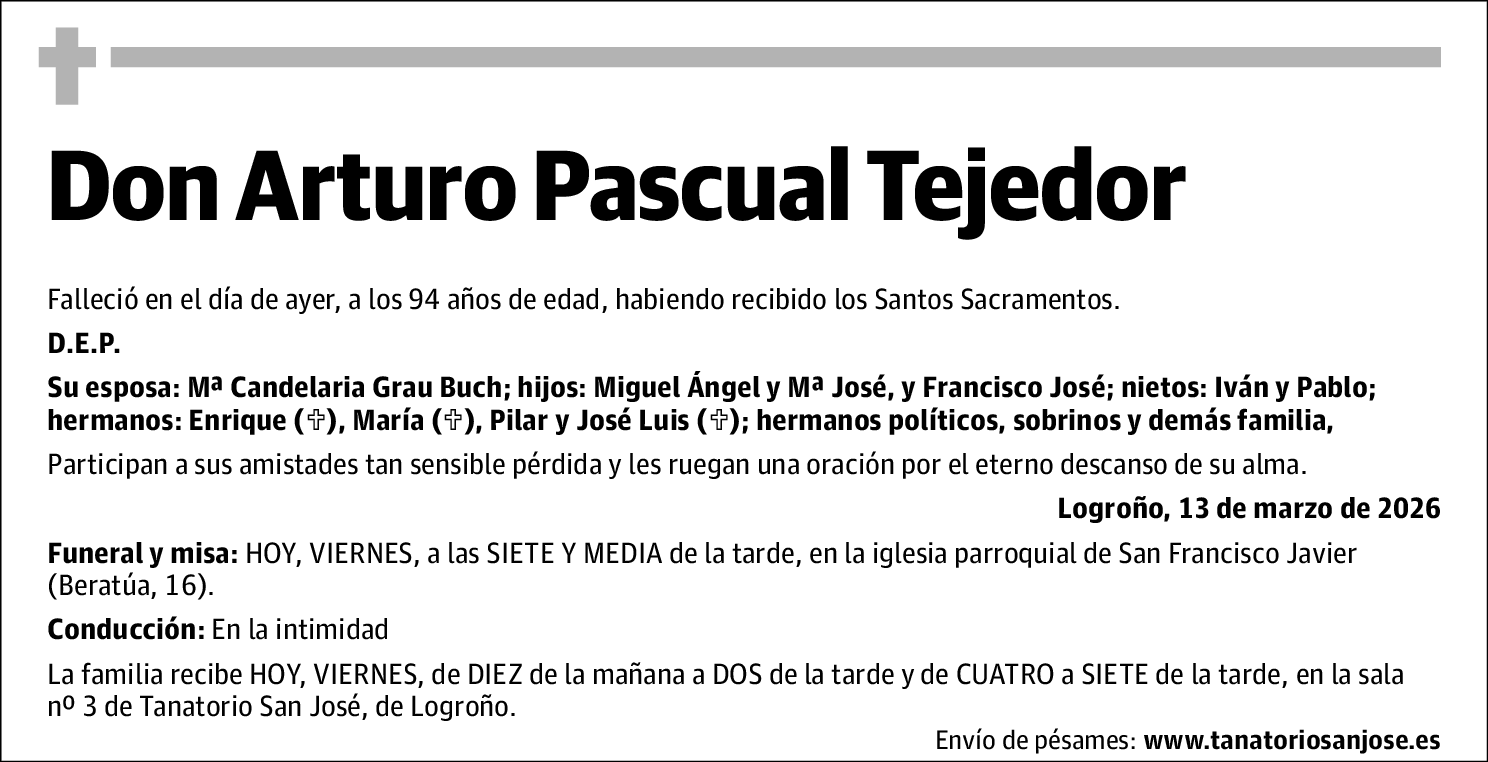 Arturo Pascual Tejedor