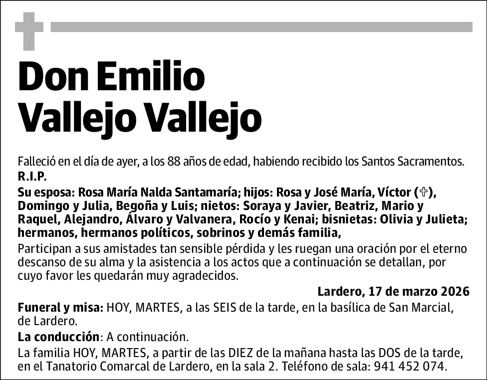 Emilio Vallejo Vallejo