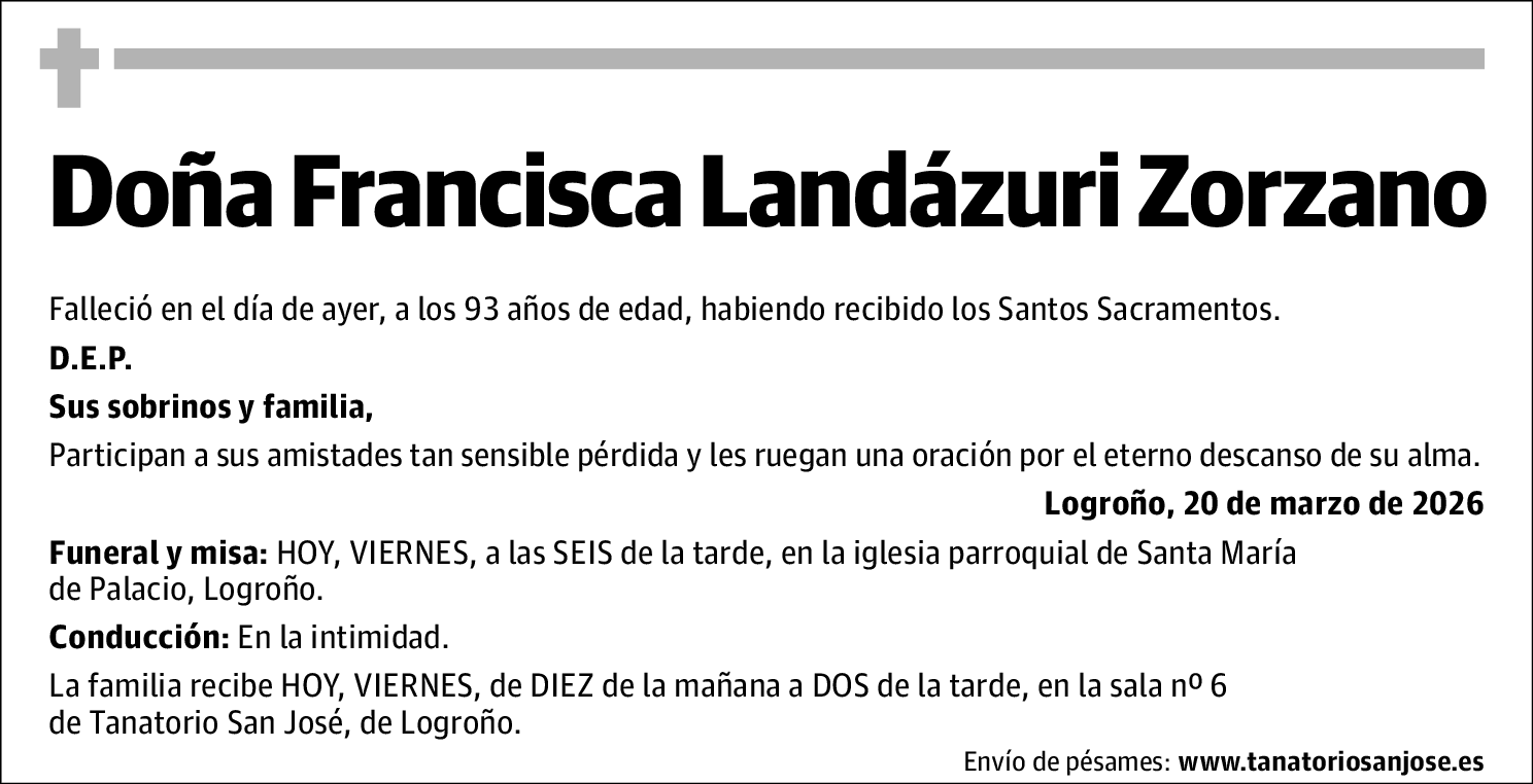 Francisca Landázuri Zorzano