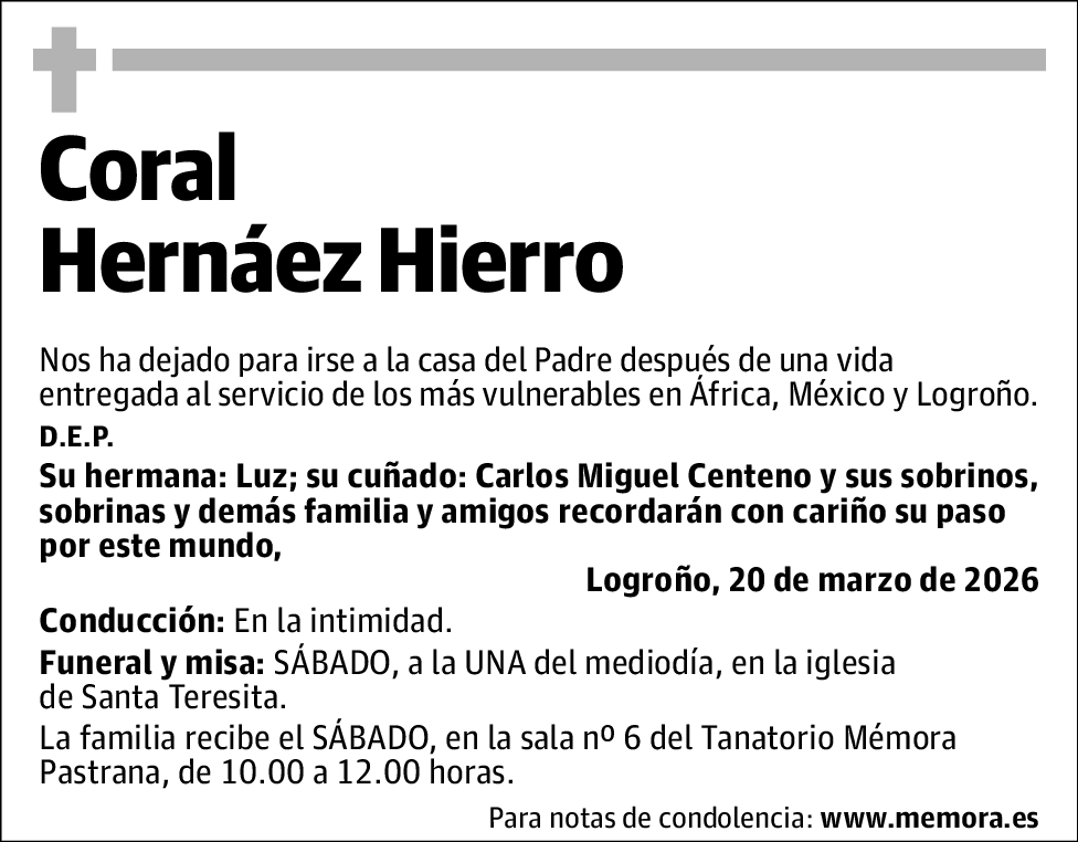 Coral Hernández Hierro