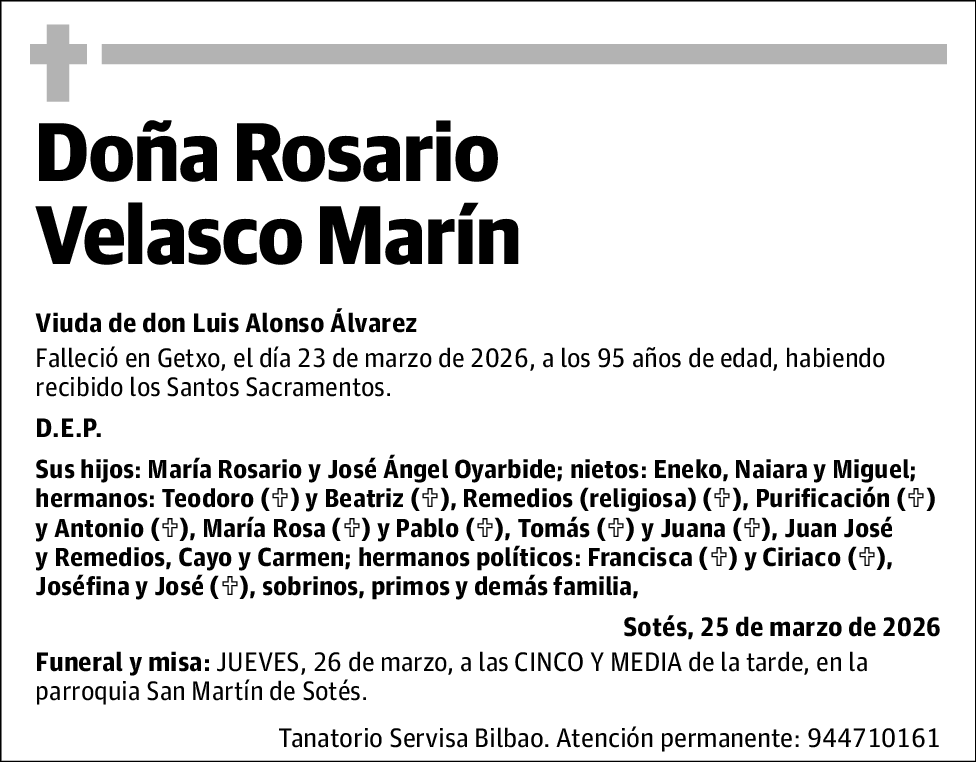 Rosario Velasco Marin