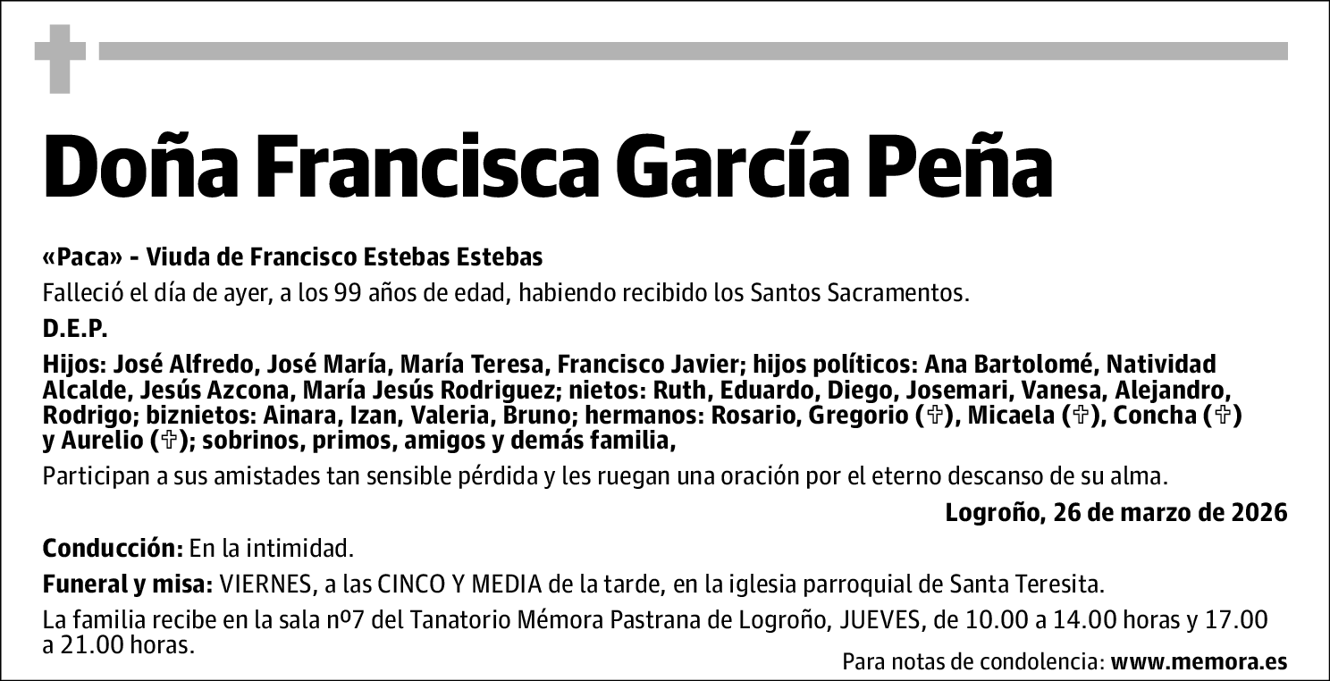 Francisca García Peña