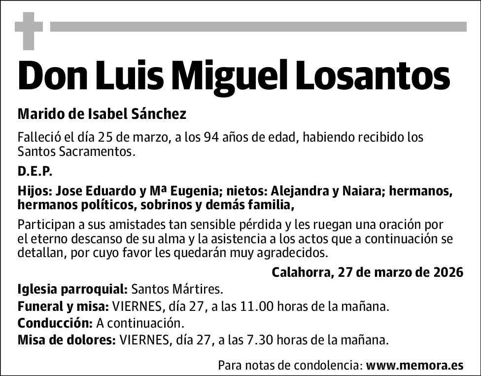 Luis Miguel Losantos