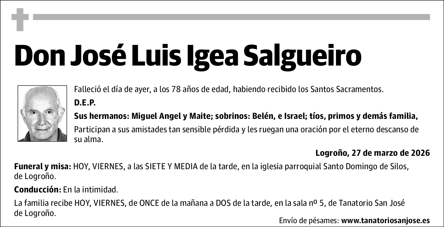 José Luis Igea Salgueiro