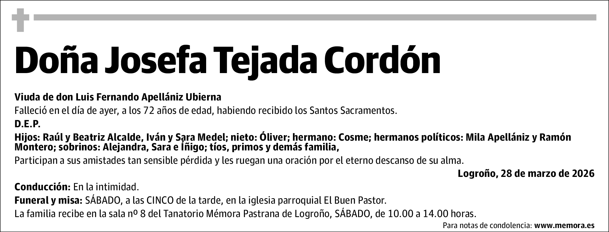 Josefa Tejada Cordon