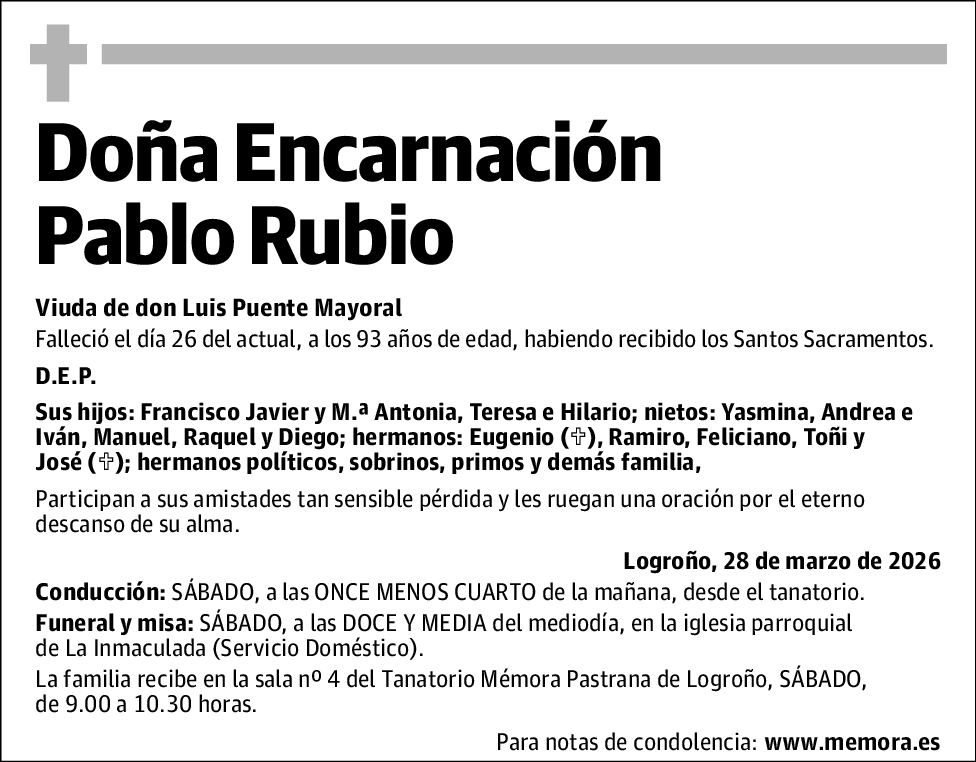 Encarnación Pablo Rubio