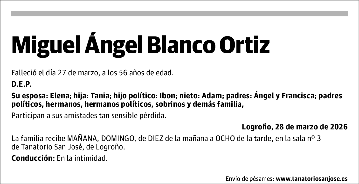 Miguel Ángel Blanco Ortiz