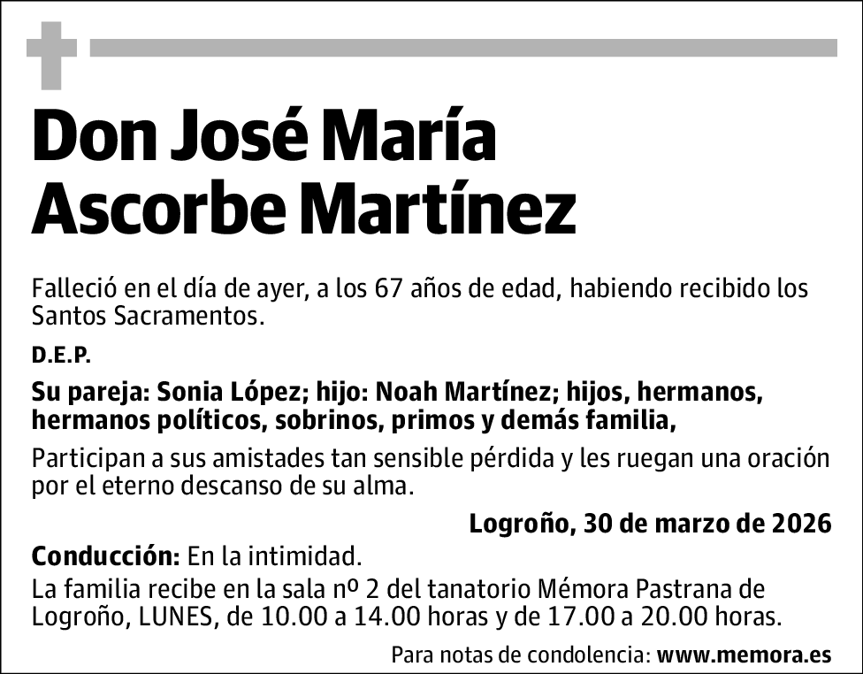 Jose María Ascorbe Martínez