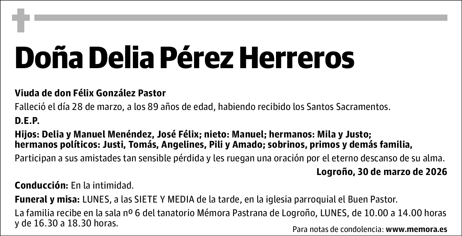 Delia Pérez Herreros