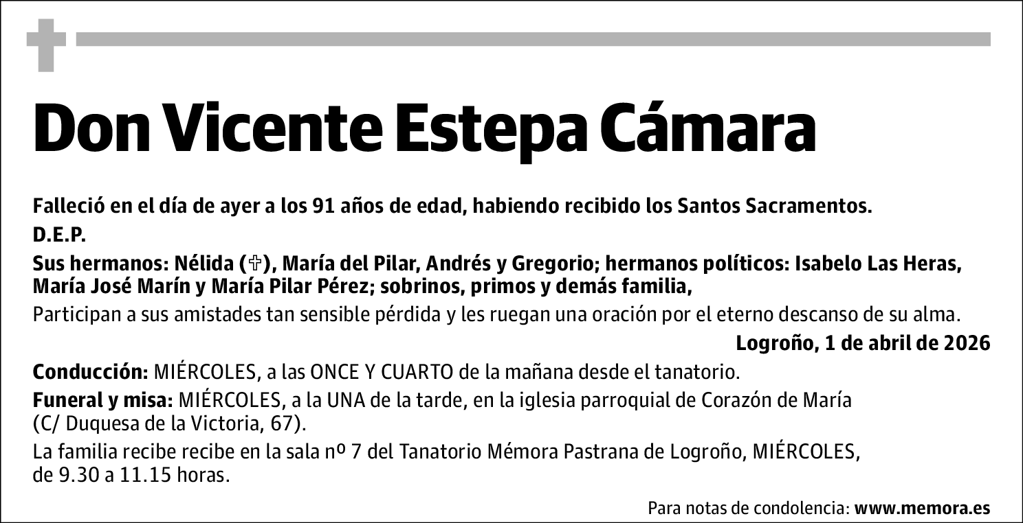 Vicente Estepa Cámara