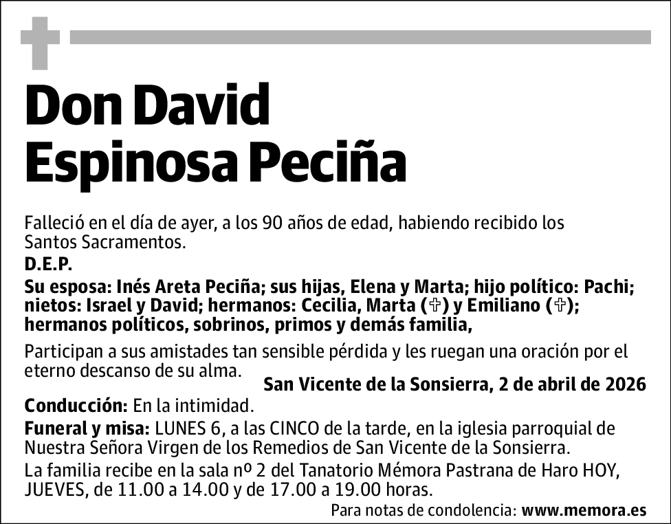David Espinosa Peciña