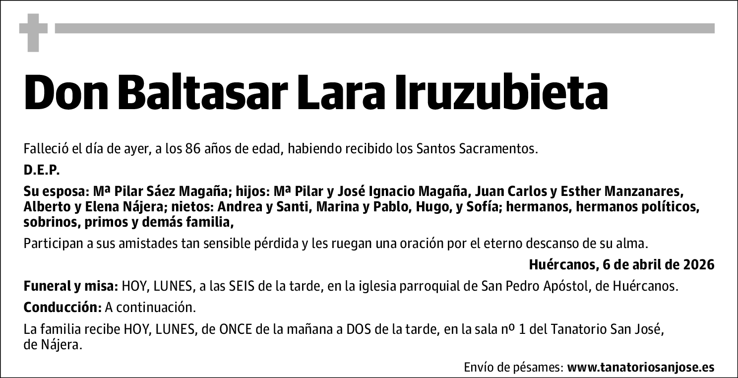 Baltasar Lara Iruzubieta