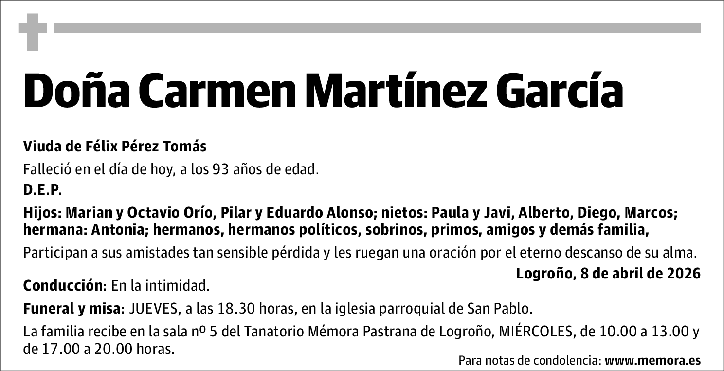 Carmen Martínez García