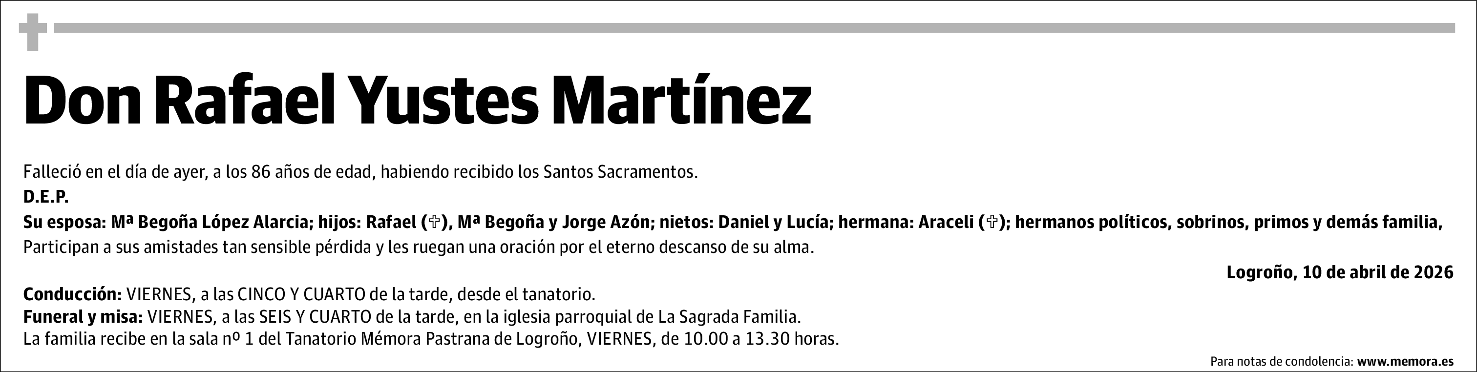 Rafael Yustes Martínez