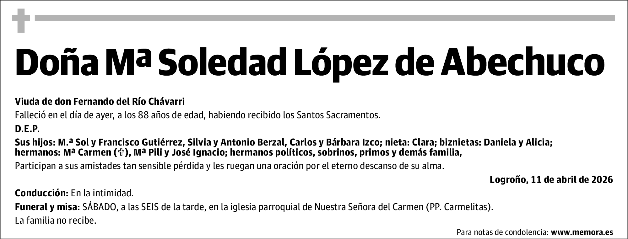 María Soledad López de Abechuco Elorza