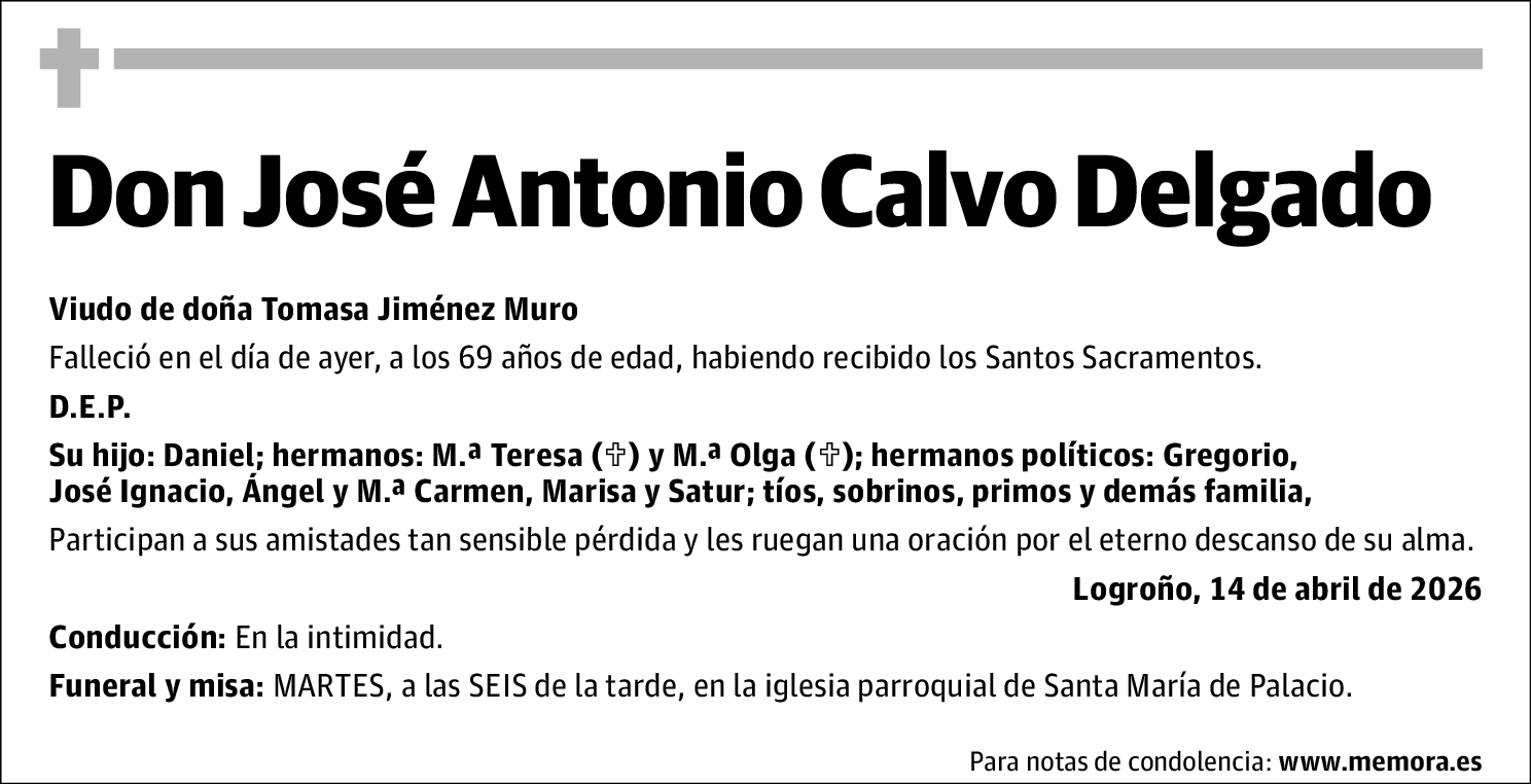 Jose Antonio Calvo Delgado