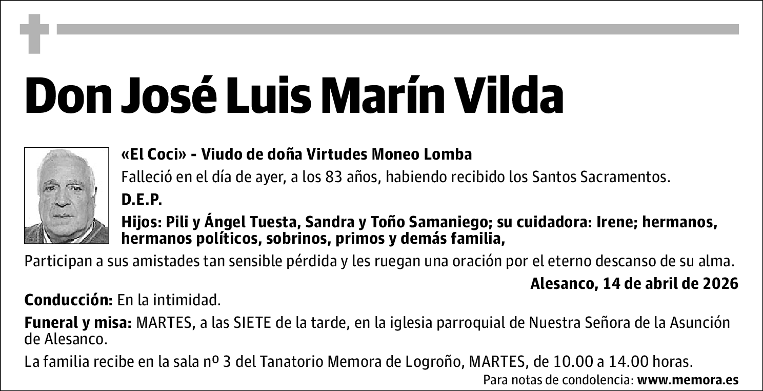 Jose Luis Marin Vilda