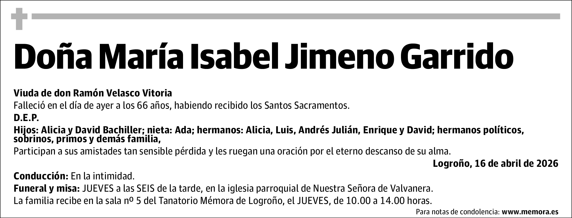 María Isabel Jimeno Garrido