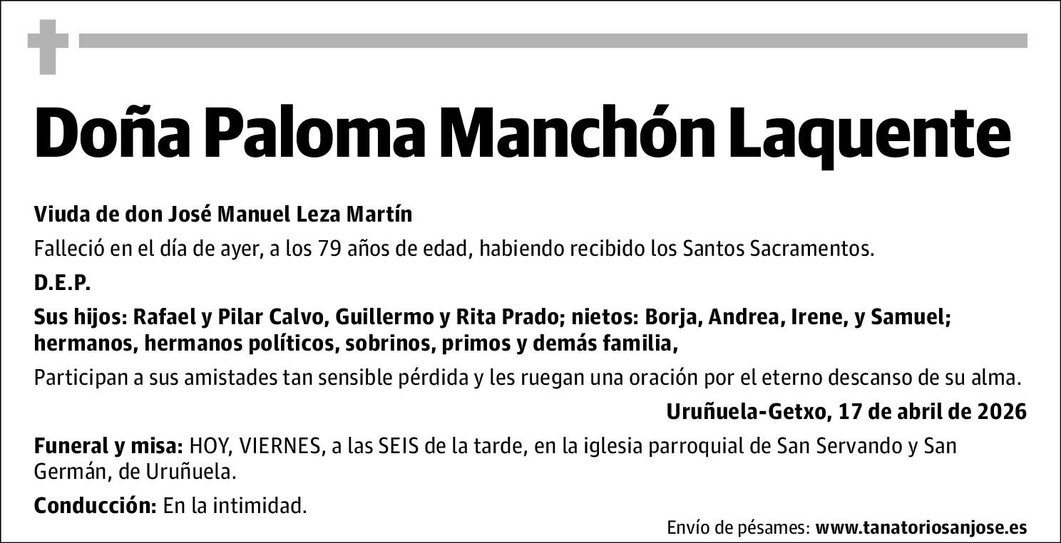 Paloma Manchón Laquente