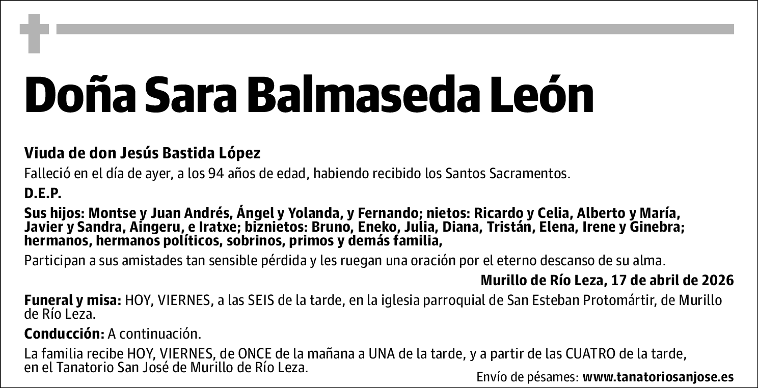 Sara Balmaseda León
