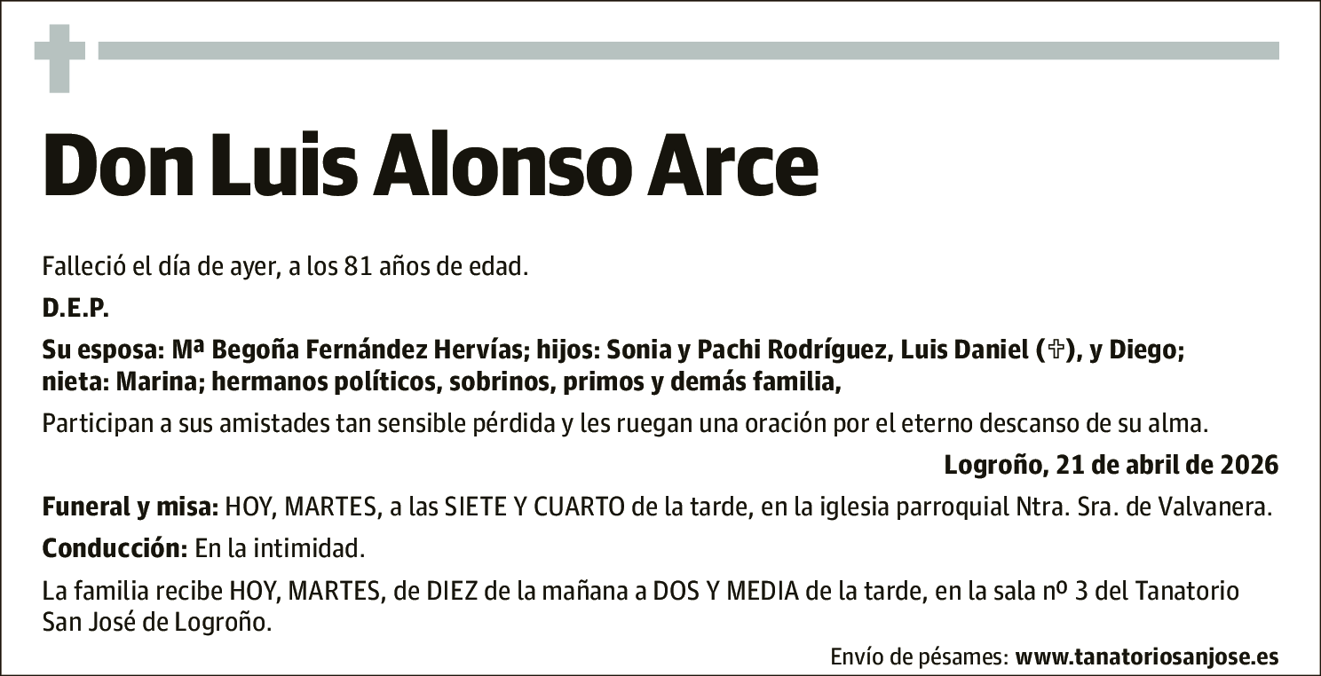 Luis Alonso Arce