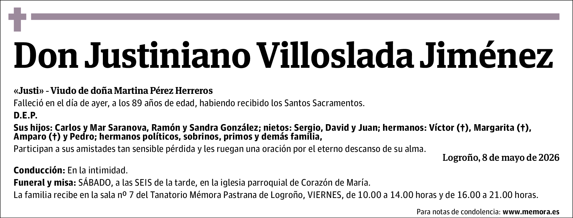 Justiniano Villoslada Jiménez
