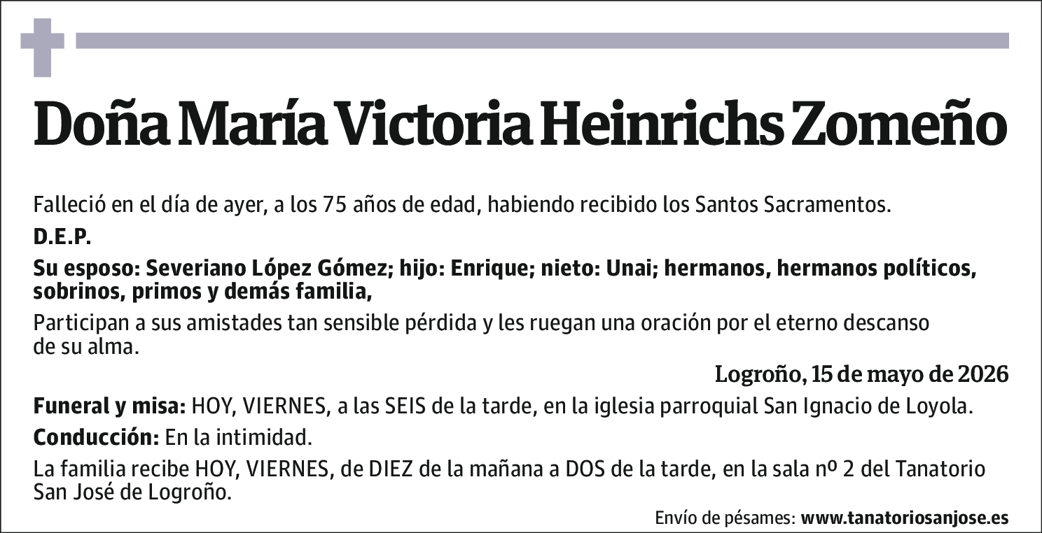 María Victoria Heinrichs Zomeño