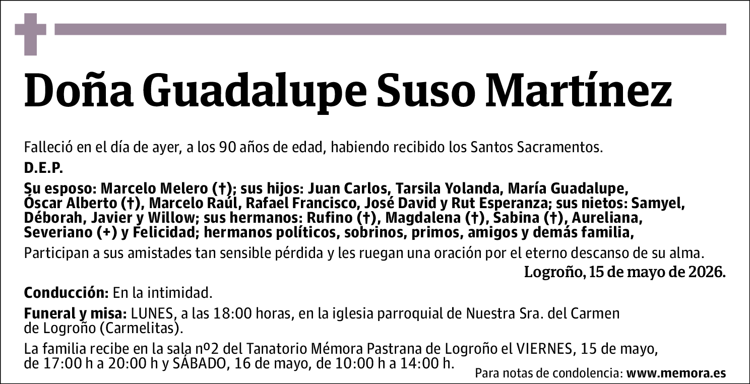 Guadalupe Suso Martínez