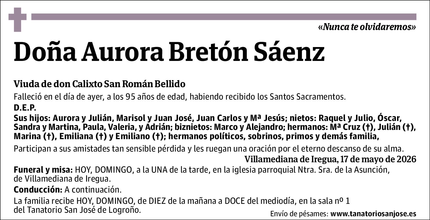 Aurora Bretón Sáenz