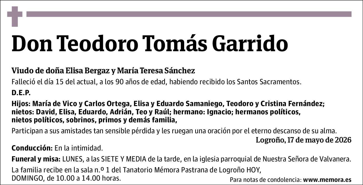 Teodoro Tomás Garrido