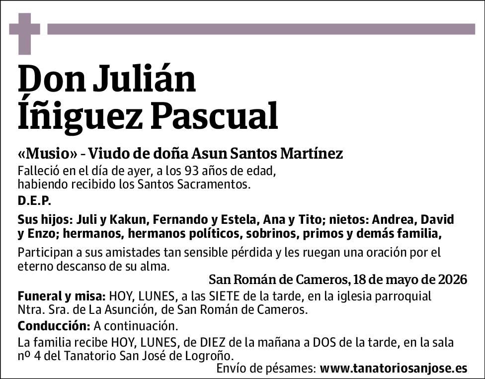 Julián Íñiguez Pascual