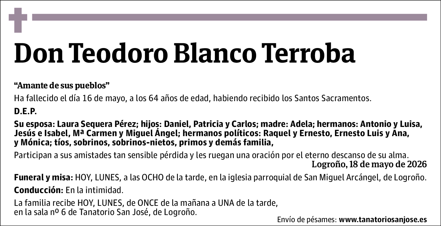 Teodoro Blanco Terroba