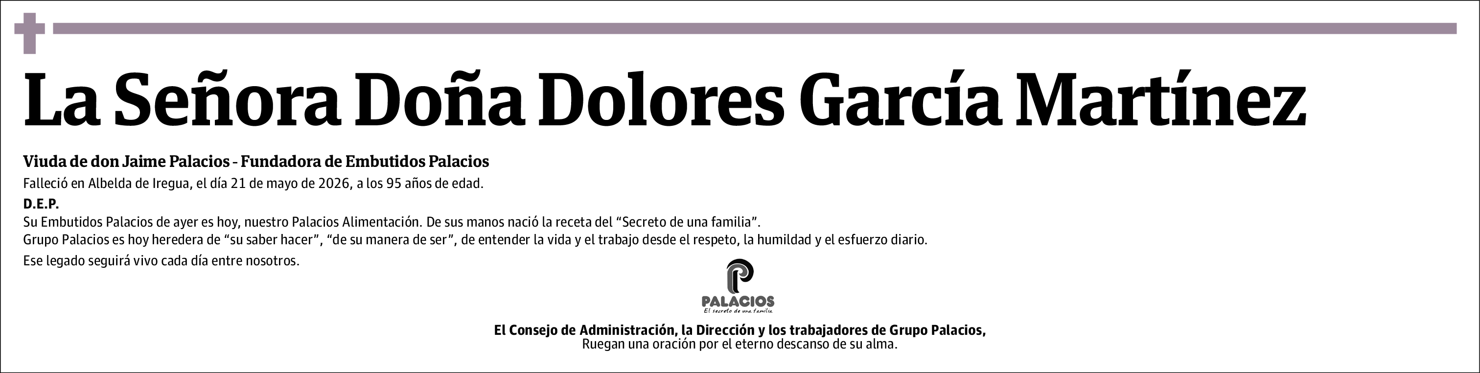 Dolores Grupo Palacios García Martínez