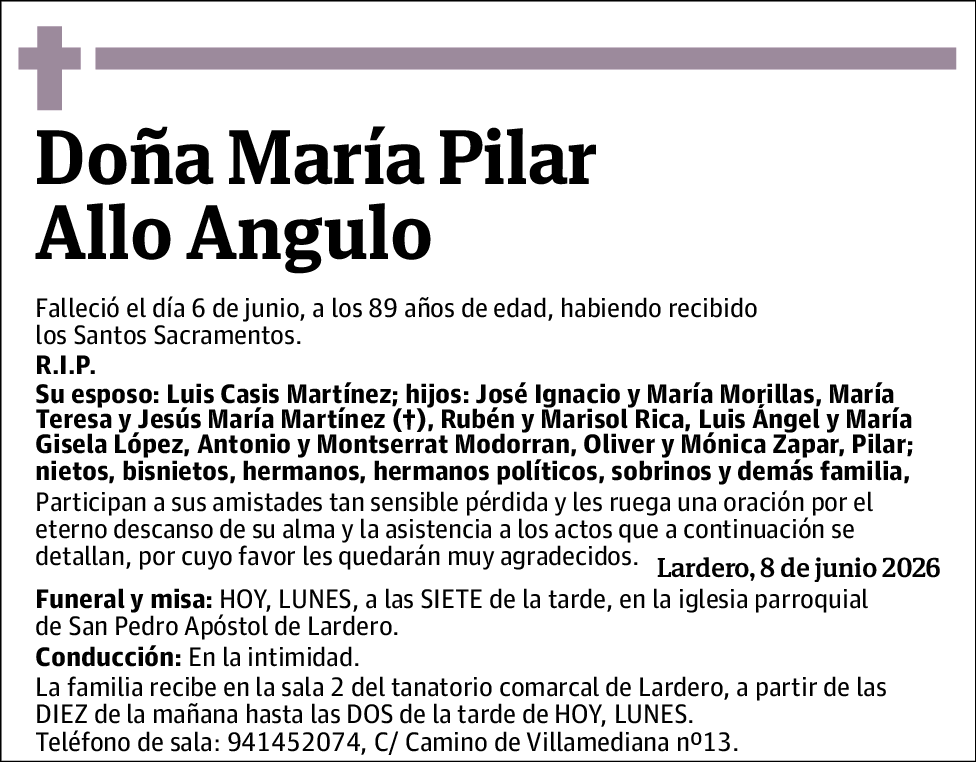 María Pilar Allo Angulo